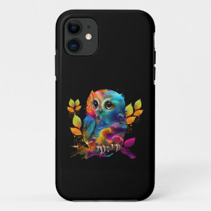 BUNT ABSTRAKTE EULE Case-Mate iPhone HÜLLE