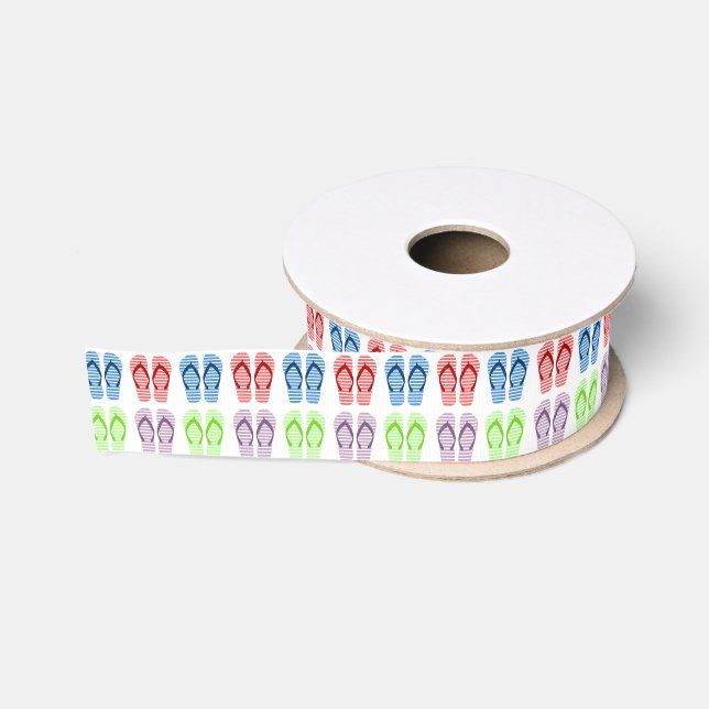 Bunt drehen Sie Reinfall-Muster-Band um Ripsband (Spule)