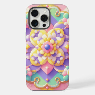 bunt Frühling/Ostern/Prinzessin Pastellfarben iPhone 15 Pro Max Hülle
