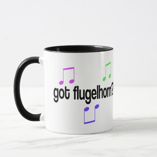 Bunt got Flugelhorn Tasse (Links)