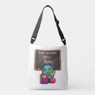bunt lustig Der beste Lehrer bucht je Tasche