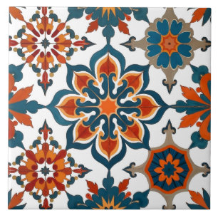 Bunt, mediterran, skandinavisch, Mosaik, Fliese