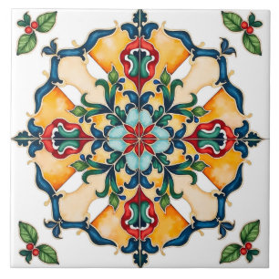 Bunt,Mittelmeer-,Mosaik, Fliese