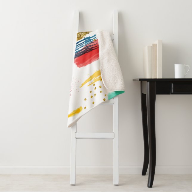 Bunt Sherpadecke (Beispiel)