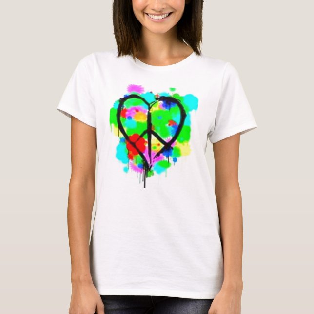 Bunt:) T-Shirt (Vorderseite)