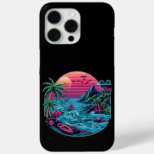 Bunt. Tropisches/Hawaiianisches Neon Case-Mate iPhone Hülle