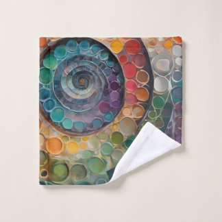 bunt und modern, ein schönes Handtuchset Badhandtuch Set