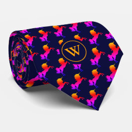Bunt | UNICORN plus | MONOGRAMM Blue Krawatte