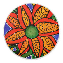 Bunte abstrakte Blumen-helle Farben