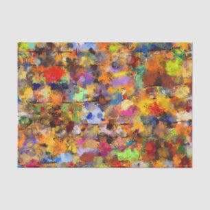 Bunte abstrakte Farben-Spritzer-Kunst Seidenpapier