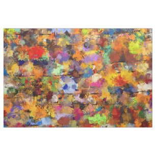 Bunte abstrakte Farben-Spritzer-Kunst Stoff