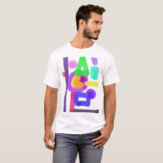 Bunte abstrakte Kunst 14 T-Shirt