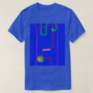 Bunte abstrakte Kunst 3 T-Shirt