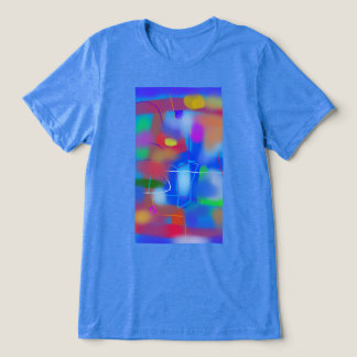 Bunte abstrakte Kunst 6 Tri-Blend Shirt