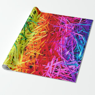 Bunte abstrakte Kunst Geschenkpapier