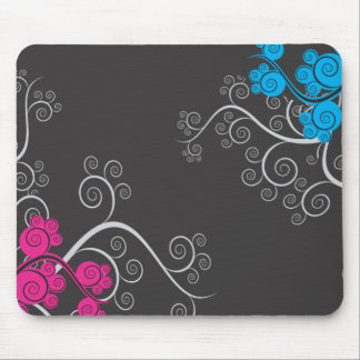 Bunte abstrakte Reben Mousepad