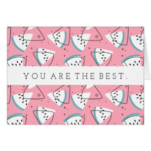 Bunte Aquarell-Wassermelonen