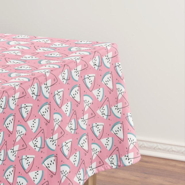Bunte Aquarell-Wassermelonen Tischdecke (Beispiel)
