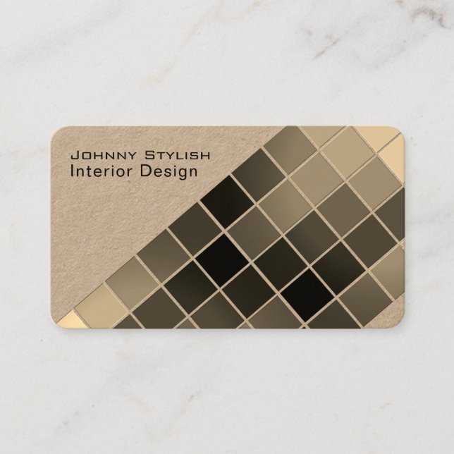 Bunte Art der modernen grafischen Musterschablone Visitenkarte (Vorderseite)