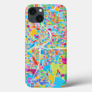 Bunte Atlanta-Karte Case-Mate iPhone Hülle
