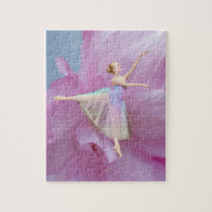 Bunte Ballerina in der Arabeske kundengerecht Puzzle