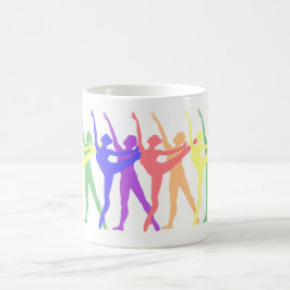 Bunte Ballett-Tanz-Tasse Tasse