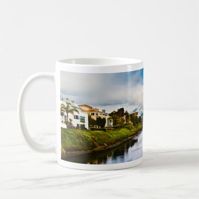 Bunte Ballona Lagune Tasse (Links)