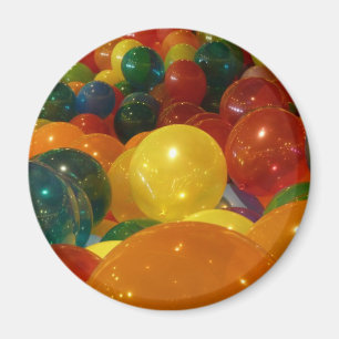 Bunte Ballons Party Design Magnet