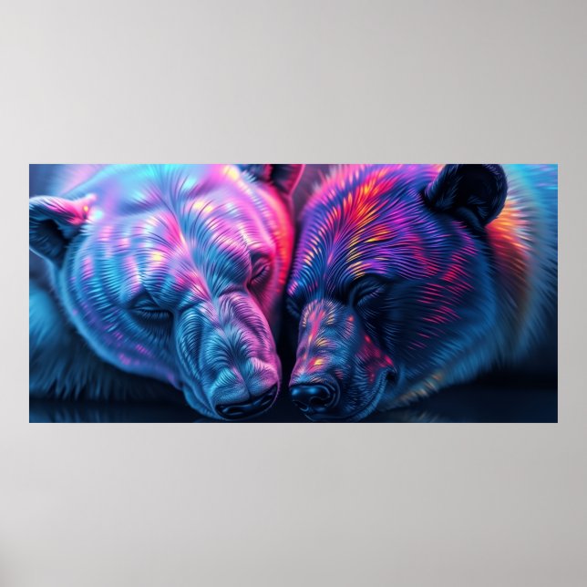 Bunte Bären Poster (Vorne)