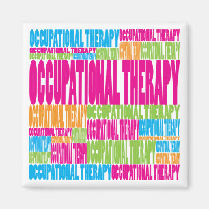 Bunte Beschäftigungstherapie Magnet