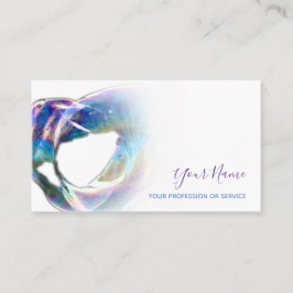 Bunte Blasen Geburtstagsplaner und Party Visitenkarte