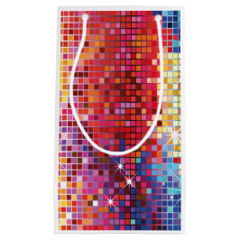 Bunte Bling-Geschenk Tasche Kleine Geschenktüte