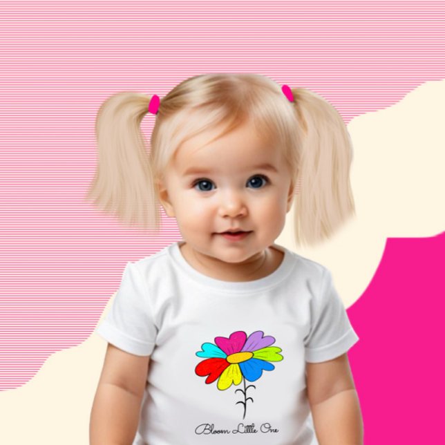 Bunte Blume Baby Strampler (Von Creator hochgeladen)