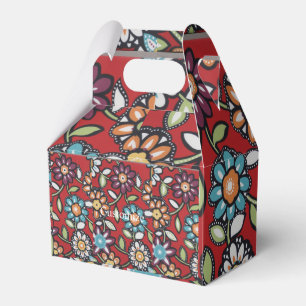 bunte Blume Geschenkschachtel