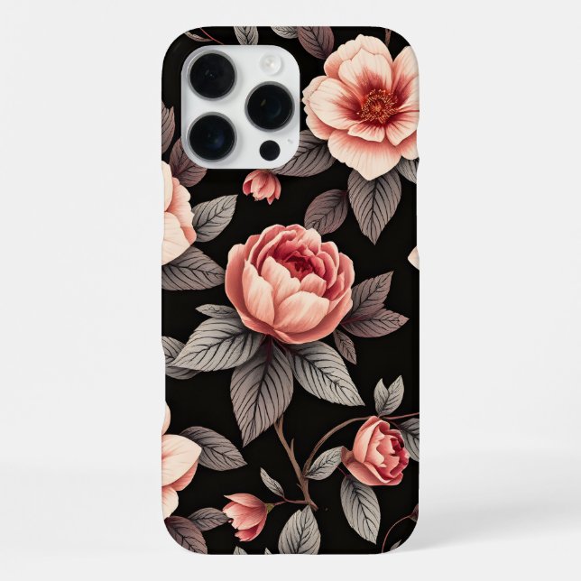Bunte Blume iPhone Hülle (Rückseite)