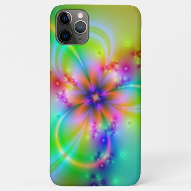 Bunte Blume mit Bändern Case-Mate iPhone Hülle (Rückseite)