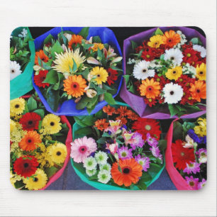 Bunte Blume Mousepad
