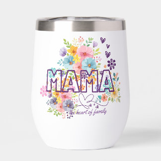 Bunte Blumen-Trendy-Design für Mama
