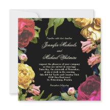 Bunte blumengeschichtliche Hochzeit