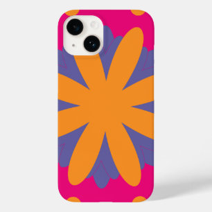 bunte Blumenkreisformen Case-Mate iPhone 14 Hülle