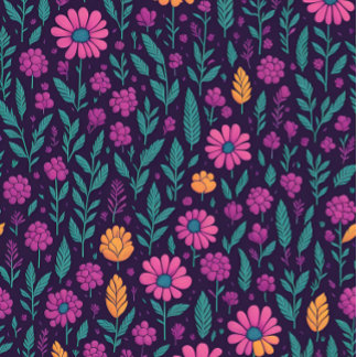 Bunte Blumenmuster-Leggings – Lebendige Botanik Leggings