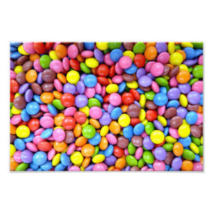 Bunte Bonbons Fotodruck