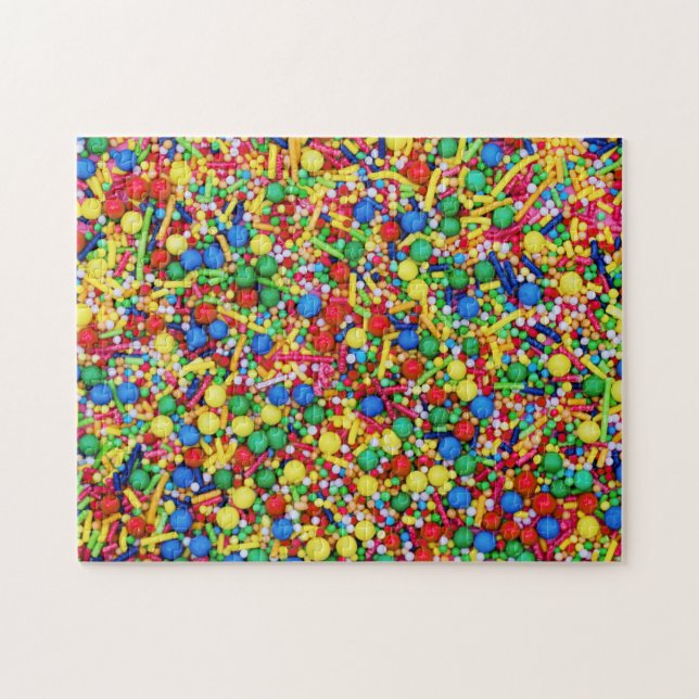 Bunte Bonbons Puzzle (Horizontal)