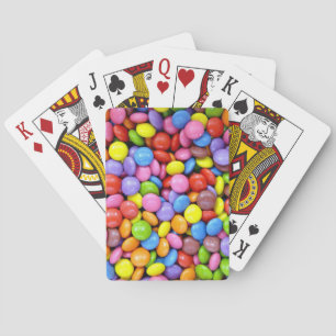 Bunte Bonbons Spielkarten