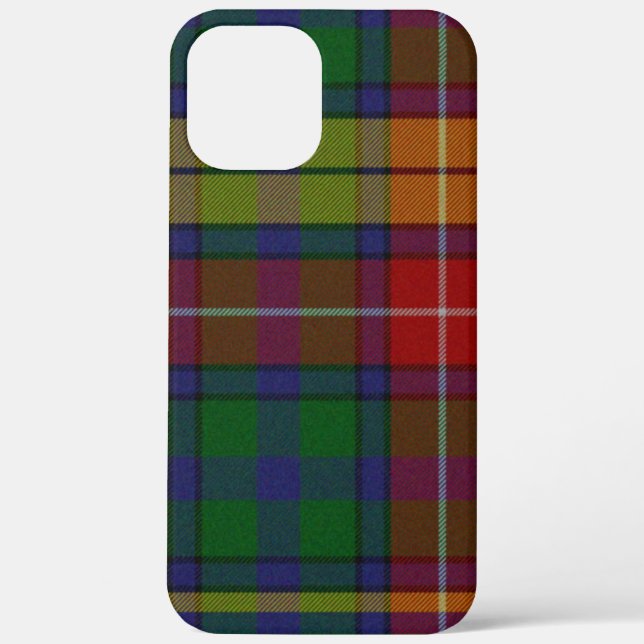 Bunte Buchanan Tartan Kariert Case-Mate iPhone Hülle (Rückseite)