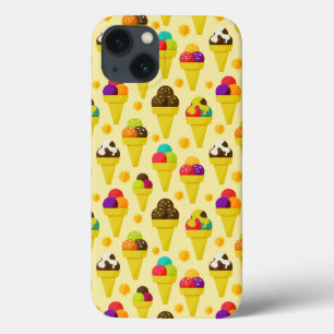 Bunte Cartoon-Eiscreme-Kegel Case-Mate iPhone Hülle