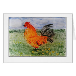 Bunte Cockeral Kunst