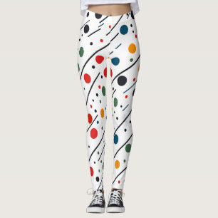 Bunte Damen-Leggings mit Muster – Vibrant Leggings