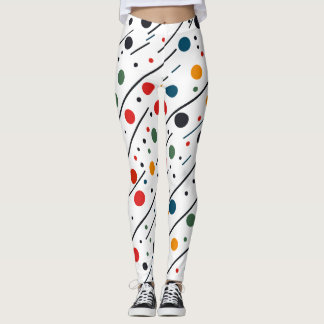 Bunte Damen-Leggings mit Muster – Vibrant Leggings