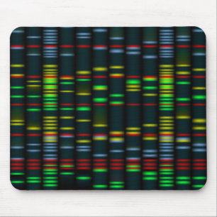 Bunte DNS-Fingerabdruckmethode Mousepad